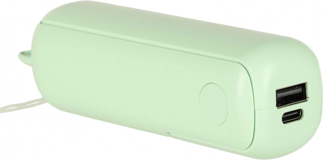 Mini ventilateur USB portable pliable vert