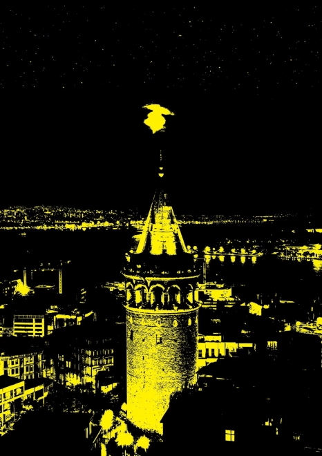 Puzzle lumineux Tour de Galata 1000 pièces