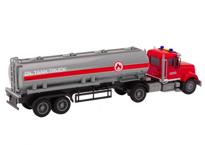Camion-citerne avec lumières et sons