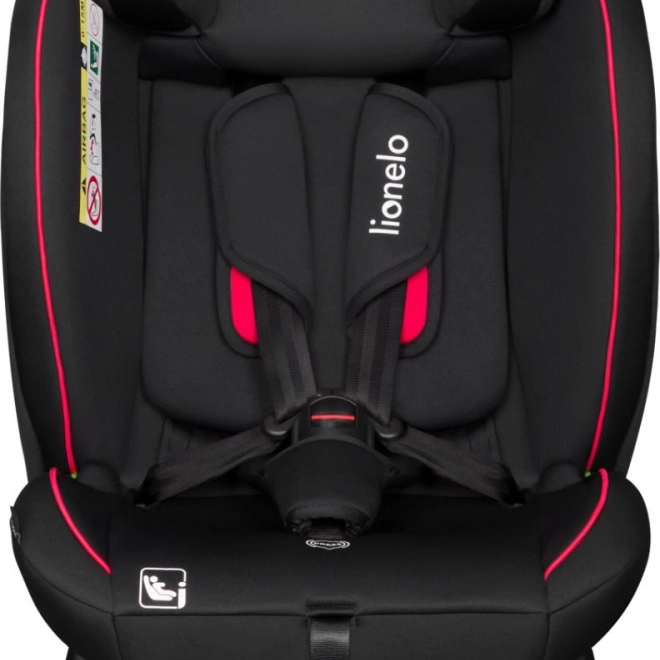 Siège Auto Enfant Lionelo Aart i-Size Noir Rouge 40-150 cm