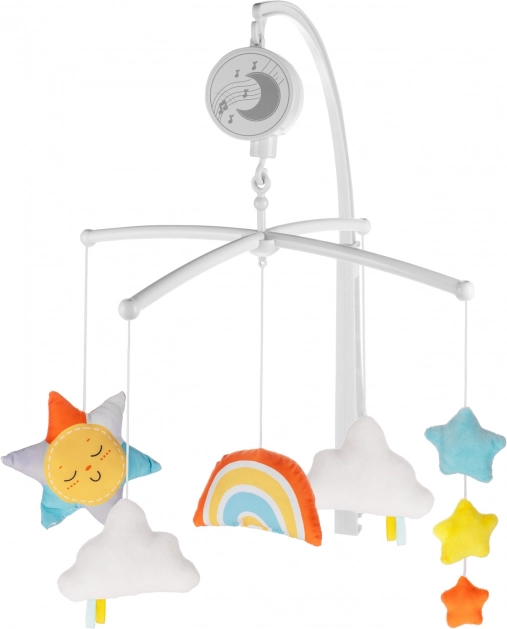 Mobile de lit Rainbow avec jouets en peluche