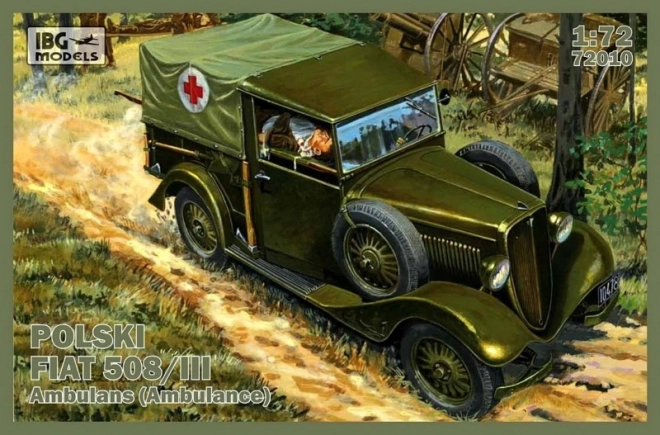 Modèle d'ambulance Fiat 508/III