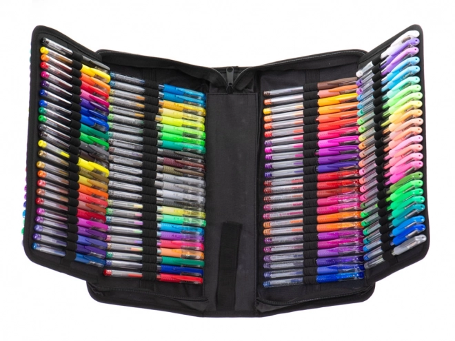 Ensemble de stylos gel colorés avec recharges en plus - 120 pièces
