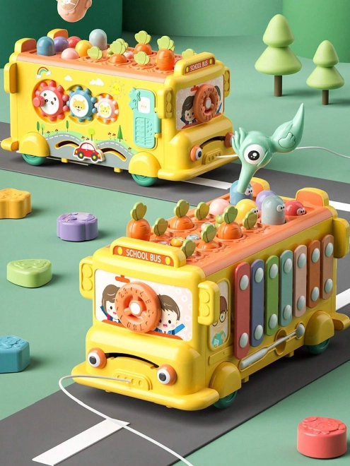 Autobus Montessori Interactif 6 en 1