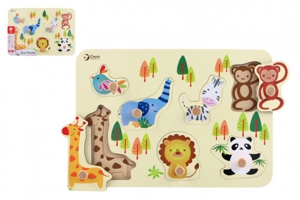 Puzzle en bois - zoo