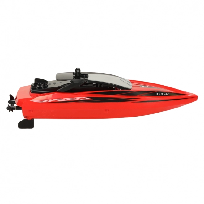 RC bateau rouge Revolt Q5 Galaxy