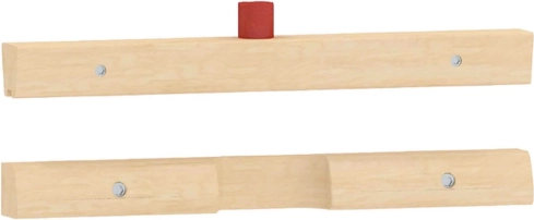 Lattes de montage supérieure et inférieure pour 1 tableau éducatif MASTERKIDZ Flex
