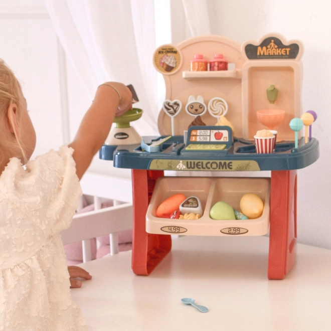 Supermarché avec Chariot pour Enfants