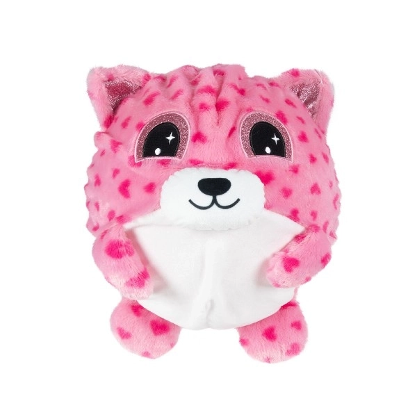 Balle en peluche gonflable avec animal 30 cm