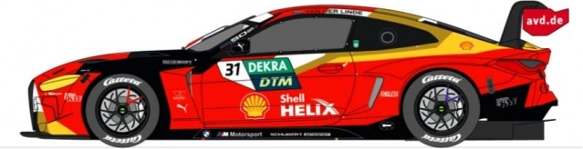 Voitures sous licence BMW M4 GT3 et Ferrari 488 GT3