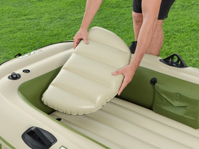 Embarcation gonflable pour 3 personnes avec rames Voyager X3