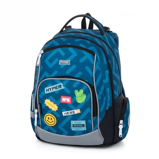 Sac à dos scolaire OXY GO Stickers