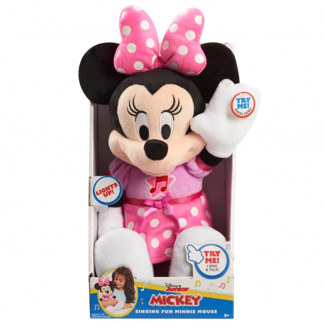 Minnie Mouse en peluche chantante