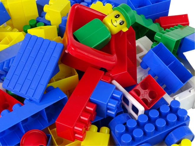 Grandes blocs de construction colorés 130 pièces