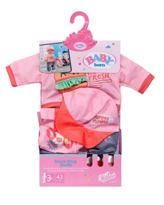 BABY born tenue urbaine pour poupée 43 cm