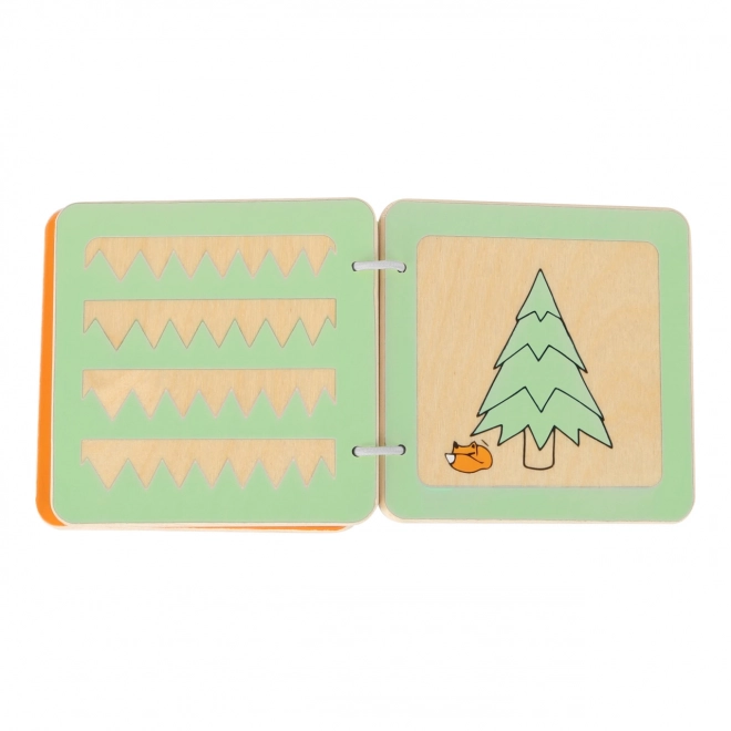 Small Foot Livre en bois Lex