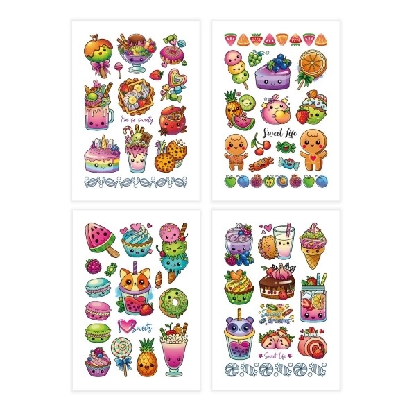 Tatouages Bonbons pour enfants