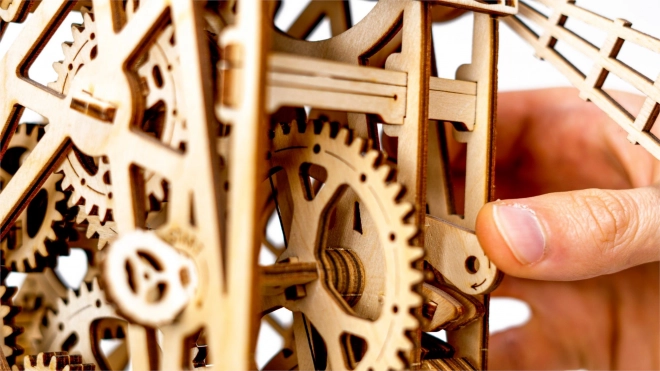 WOODEN CITY Puzzle 3D Moulin 222 pièces