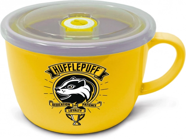 Bol avec couvercle Harry Potter Poufsouffle