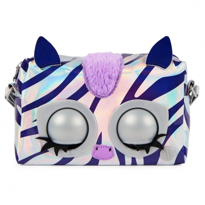 Sac interactif zèbre Purse Pets en métal