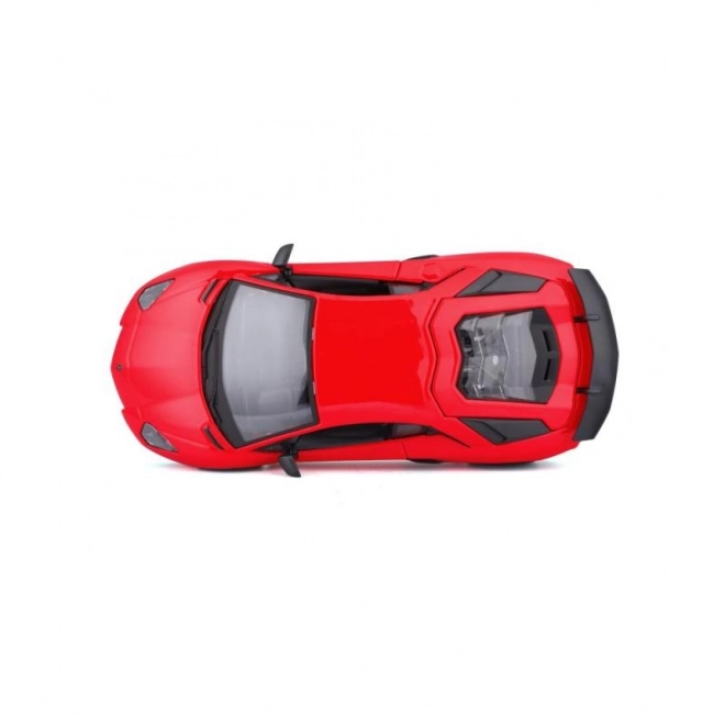 Modèle en métal Bburago Lamborghini Aventador rouge 1:24