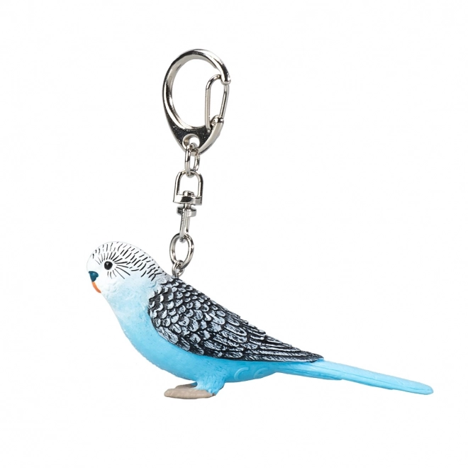Porte-clés Mojo perruche bleue