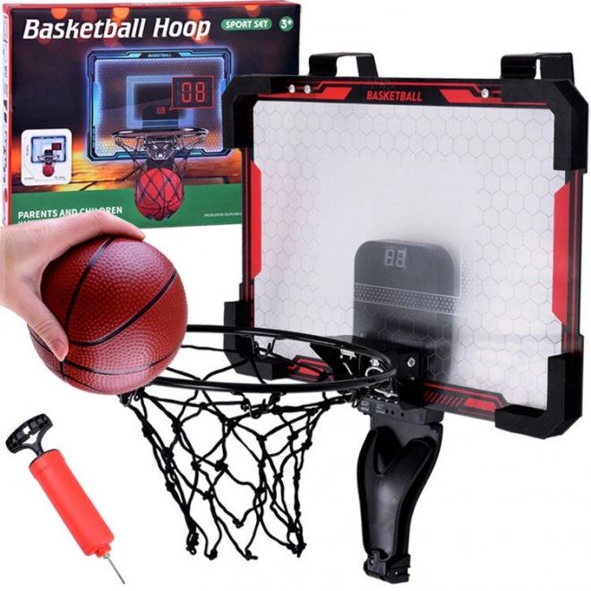 Ensemble de panneau de basket + ballon SP0809