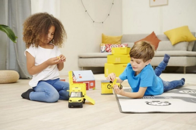 Ensemble avec véhicule DHL 25 cm City