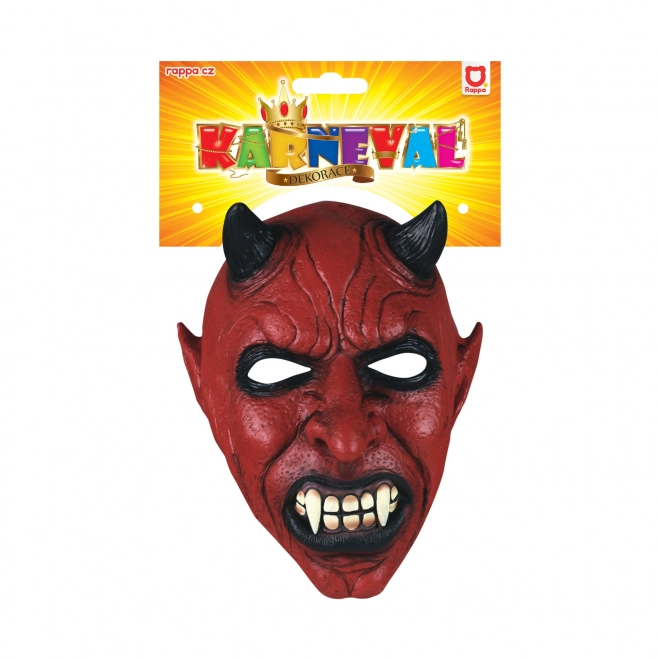 Terrifiante masque en latex diabolique
