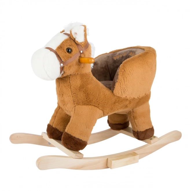 Cheval à bascule avec dossier brun Small Foot