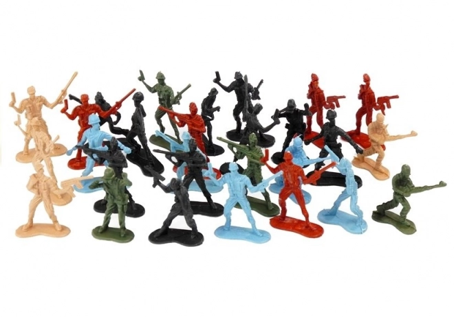 Grand ensemble de figurines militaires