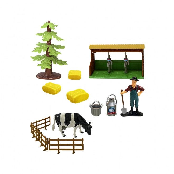 Tracteur avec remorque et accessoires pour enfants