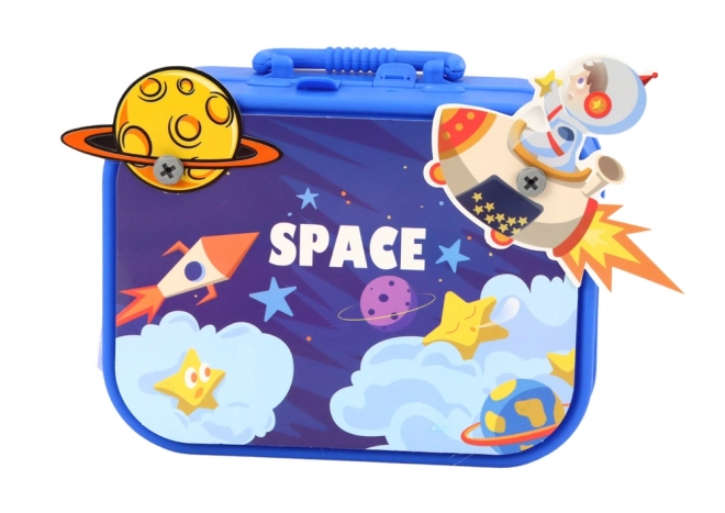 Ensemble de construction Cosmos avec valise et perceuse 228 pièces