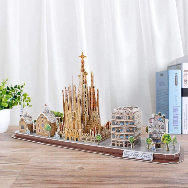 Puzzle 3D City Line Barcelone