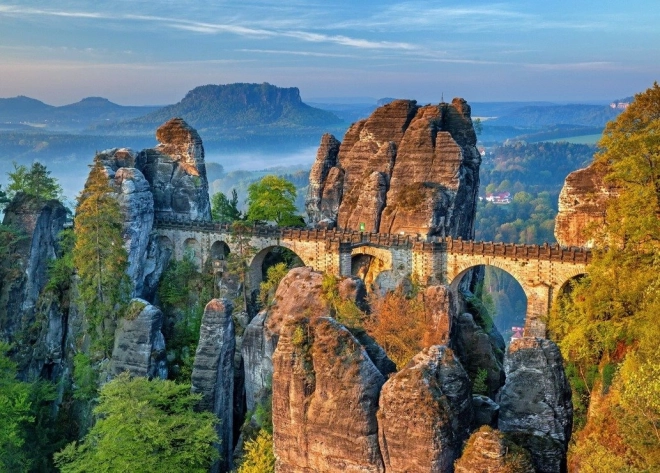 Puzzle Pont de Bastei 500 pièces