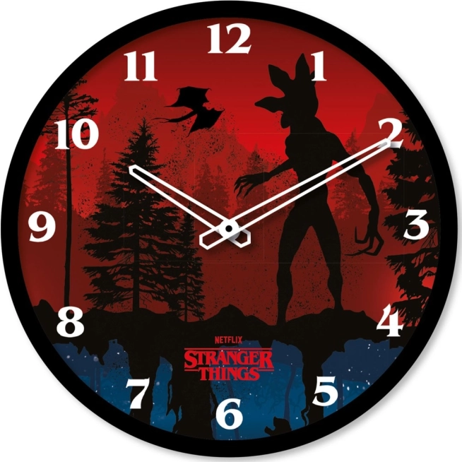 Horloge murale Stranger Things