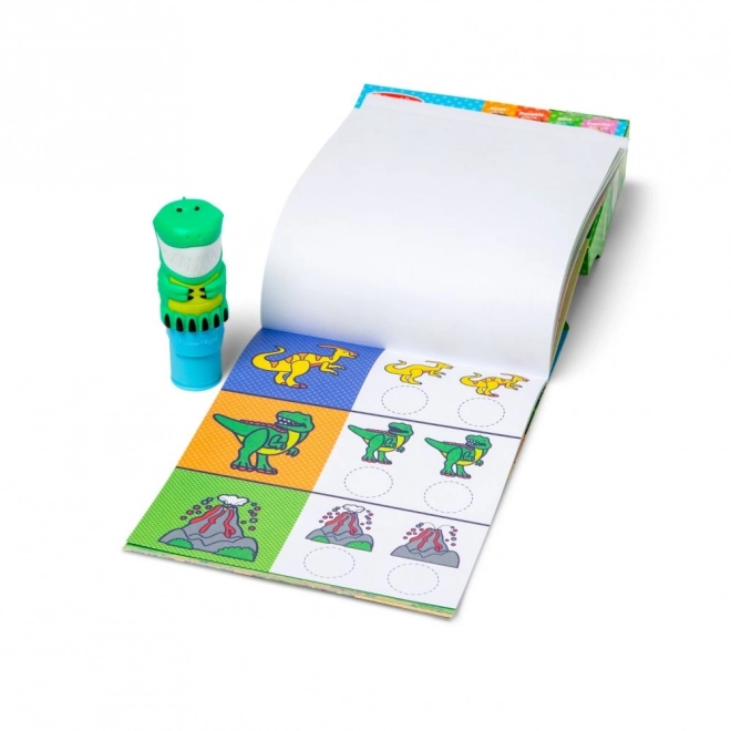 Ensemble créatif d'autocollants avec dinosaures – Melissa & Doug