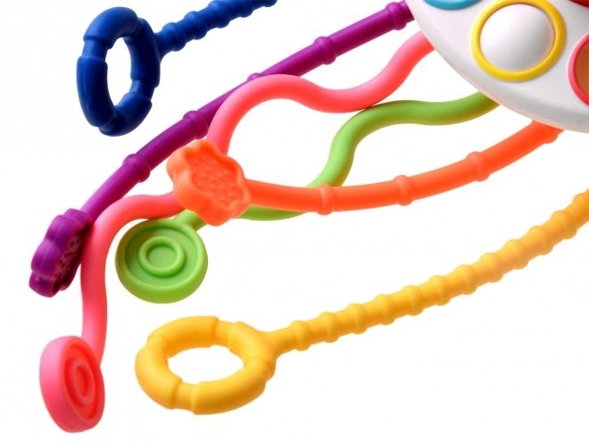 Jouet sensoriel coloré - anneau de dentition
