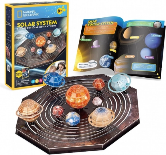 Puzzle 3D NATIONAL GEOGRAPHIC Système solaire – 173 pièces
