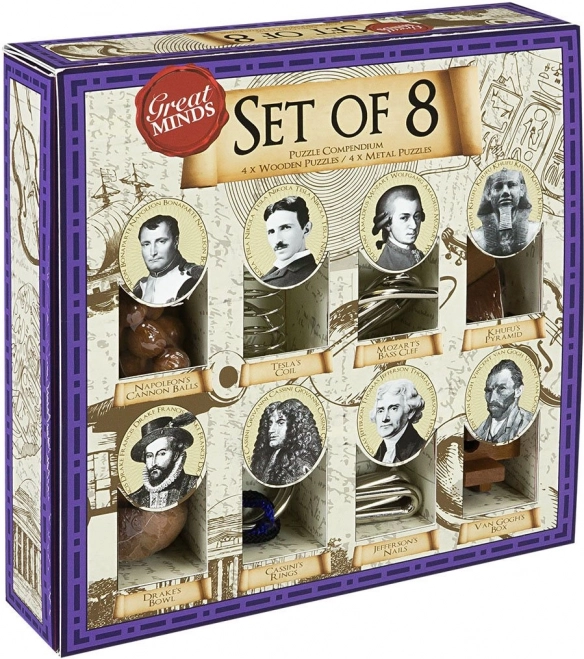 Énigmes Great Minds: Personnalités historiques 8en1