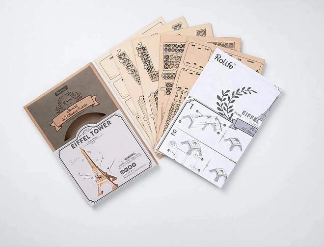 Tour Eiffel - Puzzle en bois 3D
