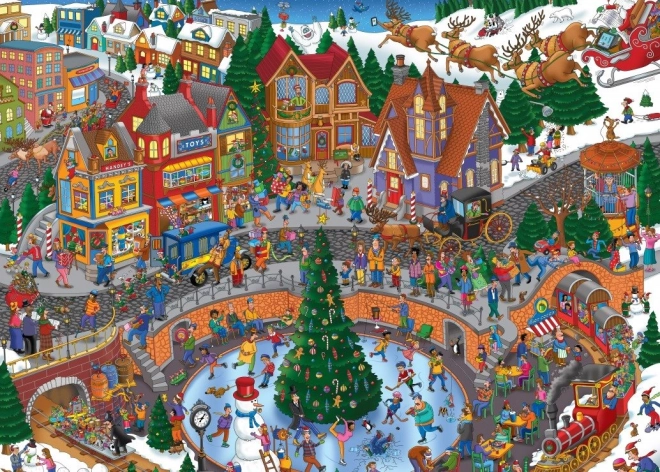 Puzzle Grafika Noël Confus 500 Pièces