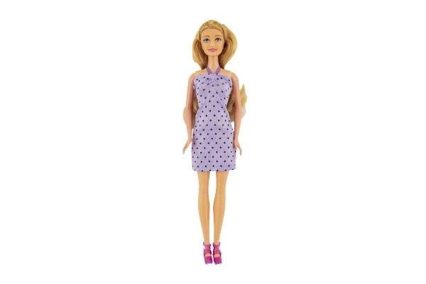 Poupée plastique 30 cm corps solide 5 types en boîte 8x32x4,5cm