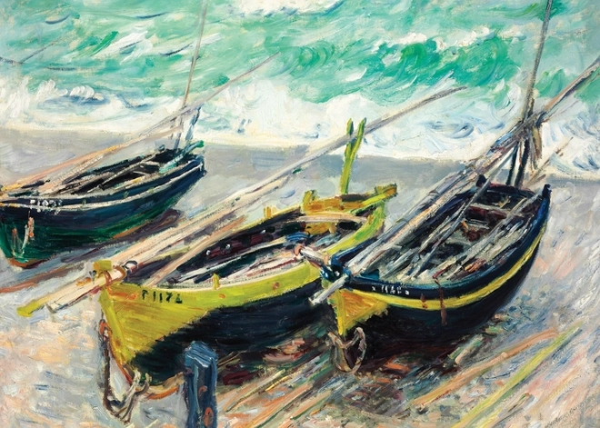 Interdruk Puzzle Art : Trois bateaux de pêche 1000 pièces