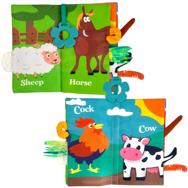 Livre de queues d'animaux en tissu WOOPIE