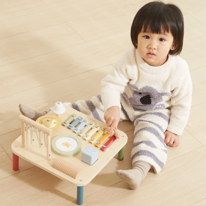Table de musique en bois pour enfants 7 en 1