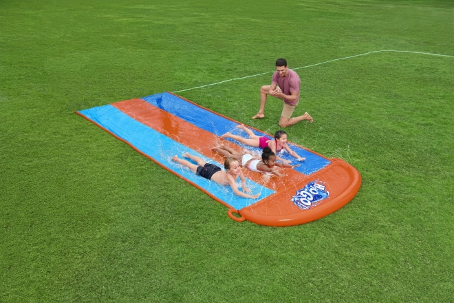 Toboggan aquatique trois voies 4,88 m