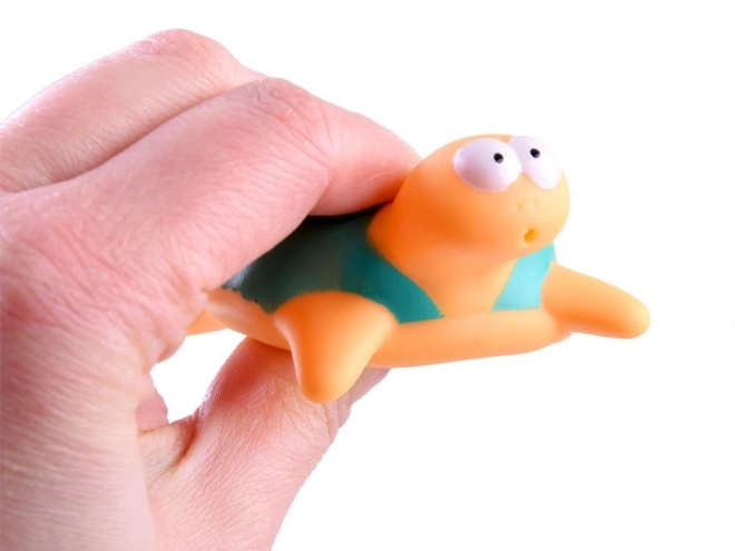 Jouets de bain avec organiseur bateaux et animaux