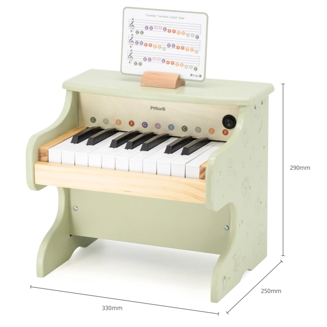 Piano en bois Viga pour enfants