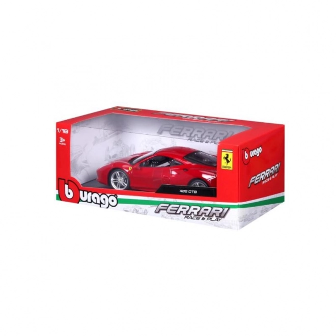 Voiture en métal Ferrari 488 GTB rouge